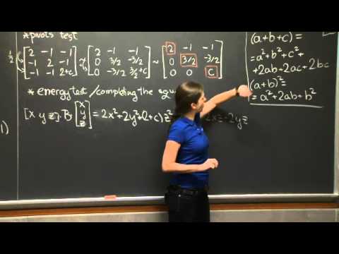 how to prove positive definite