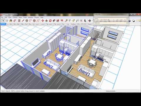 How to Design an Apartment Building With SketchUp. Part 1 Tutorial