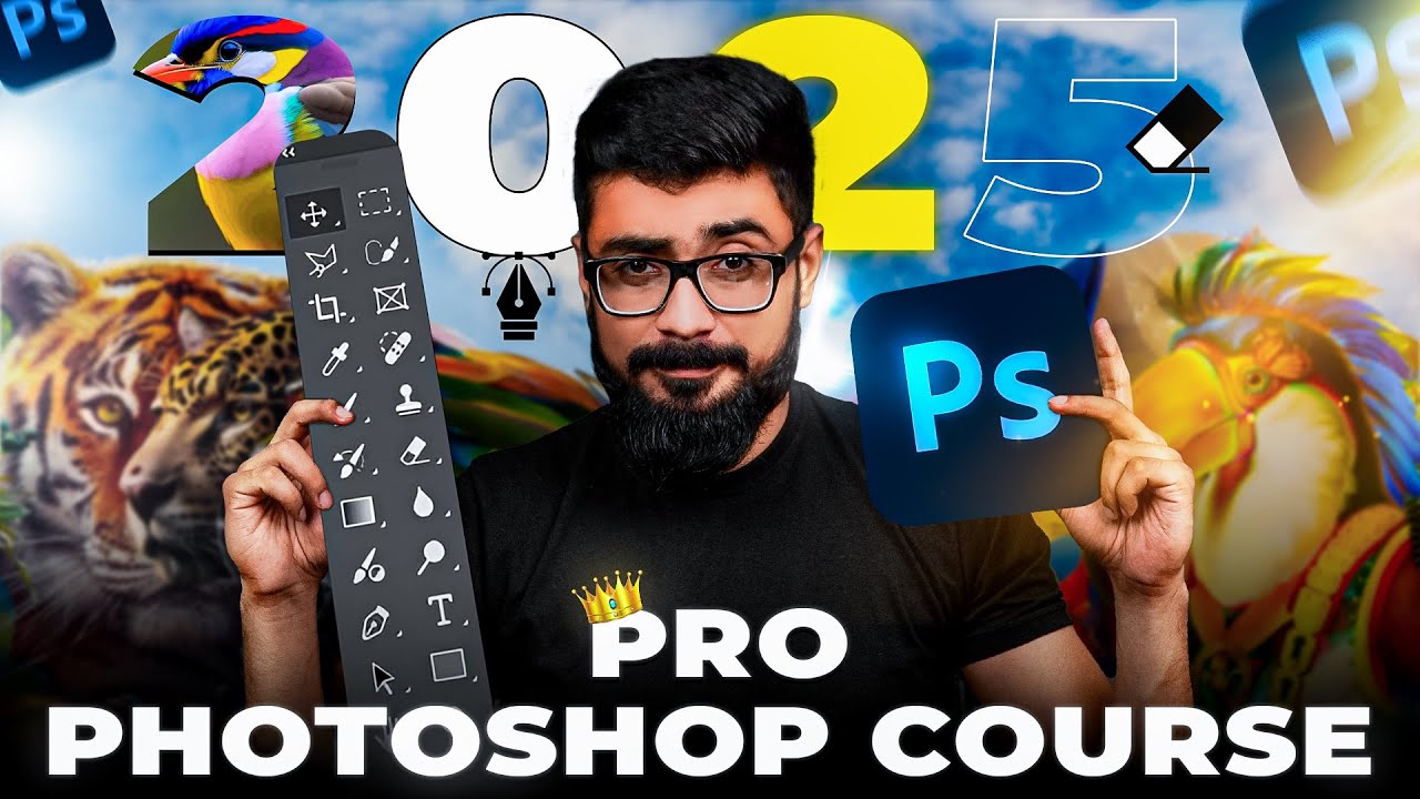 Adobe Photoshop Full Course for Beginners to Advance 2025 by HBA Services