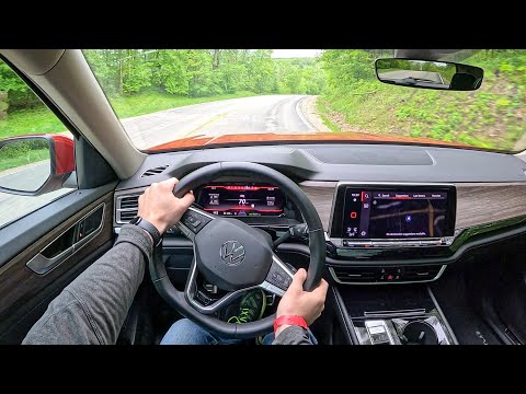 2024 Volkswagen Atlas SEL Premium R-Line - POV Quick Drive (Binaural Audio)