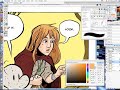 Coloring Comics the Steve Hamaker Way: Ep 2