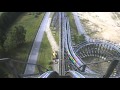 Colossos Wooden Roller Coaster Front Seat POV Onride Heide Park Germany