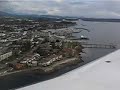 Landing in Victoria, B.C., Canada - CRJ-100