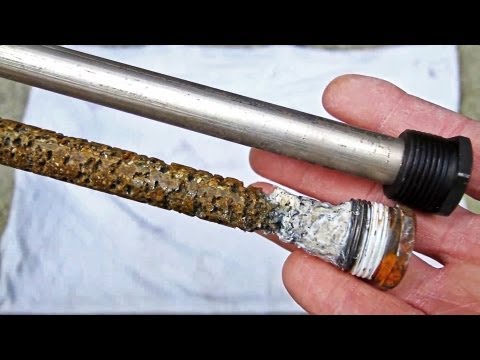 how to remove rv water heater