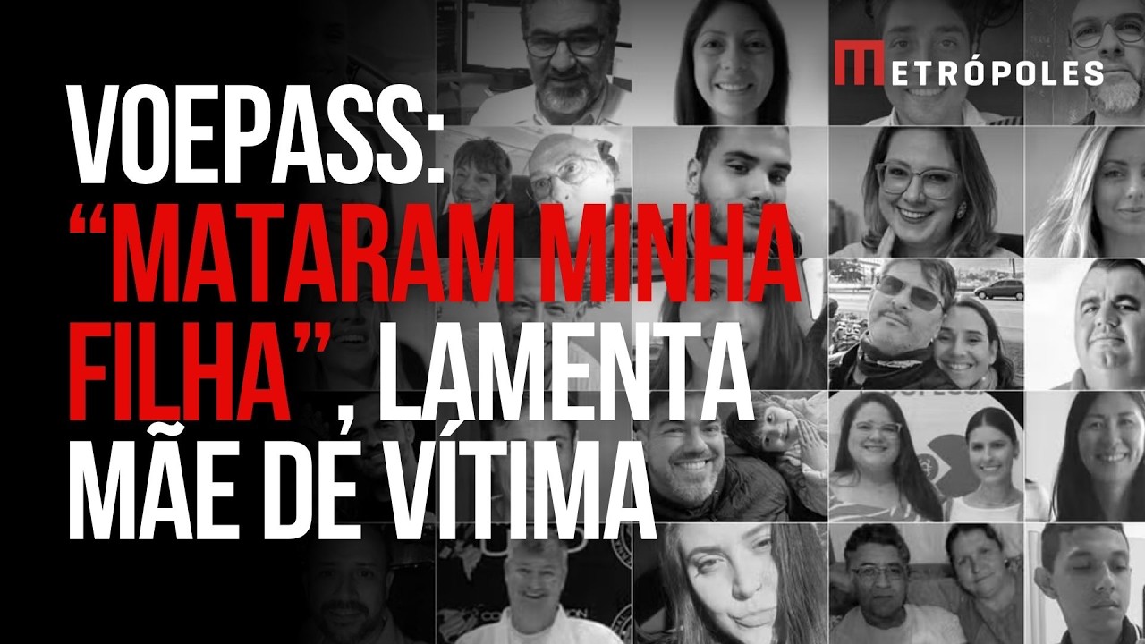 “Mataram 58 inocentes”, diz mãe de vítima da Voepass após PF concluir investigação