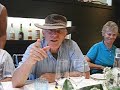 Nobel Prize Harold Kroto menacing his friend Massimo Armeni Nobel Prize Harold Kroto menacing his friend Massimo Armeni