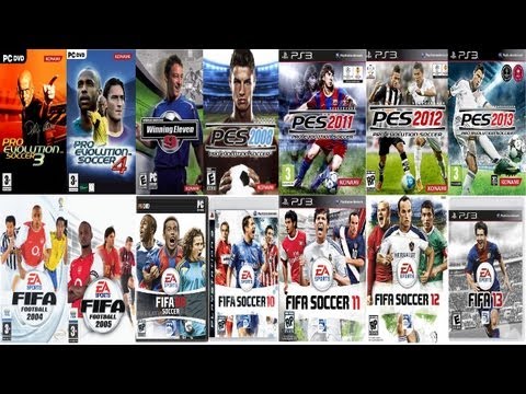 Mi Coleccion de Video Juegos: FIFA y PES (2001-2013) PS3