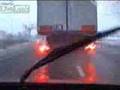 Crazy Big Rig Driver in Poland