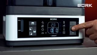 Пароварка BORK F700: включение нескольких контейнеров - видеоинструкция