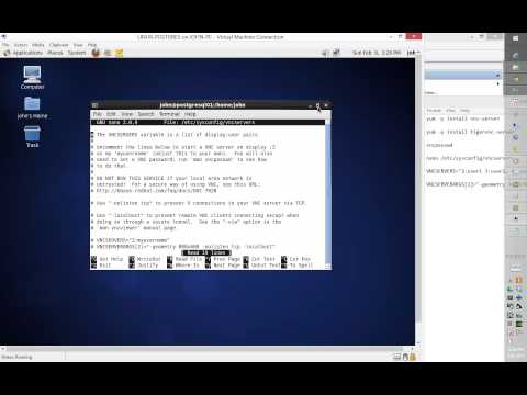 how to vnc server linux