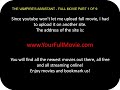 The Vampire's Assistant - Full Movie Part 1 of 9.avi