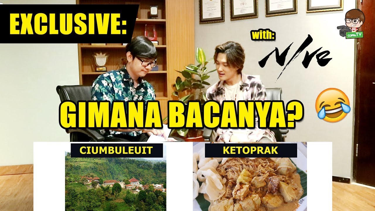 #Exclusive NGOBROL BARENG NIve + PRONOUNCATION GAMES (Nama Kota & Makanan Indonesia)