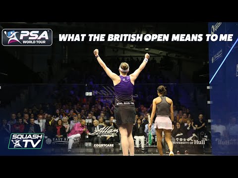 Squash: Sarah-Jane Perry - What the British Open Means To Me