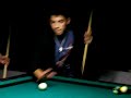 Nick and Joe playing pool
