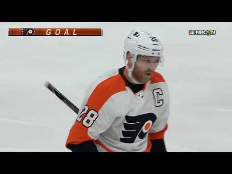 Claude Giroux's Ridiculous Goal - Philadelphia Flyers vs Tampa Bay Lightning (12/27/18)