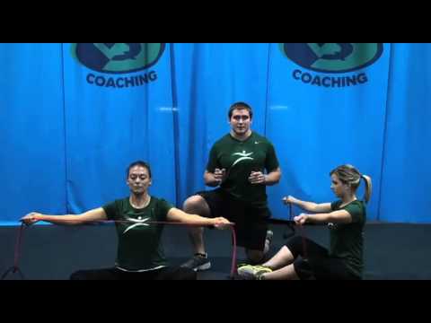 Seated Band Pull Apart
