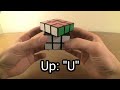 How to Solve a Rubik's Cube!: Cube Notation