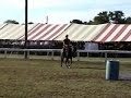 Taylor and Portia in flag race. Taylor and Portia in flag race.