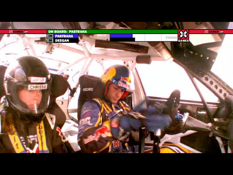 Travis Pastrana Crashes Out of Rally X Games 16