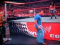 videos de wwe raw santino trying to do melinas entrance