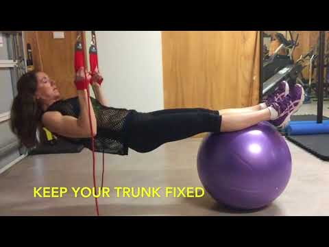 How to… Supine Pull Up Feet on Ball