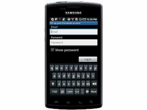 how to sync facebook pictures with droid x
