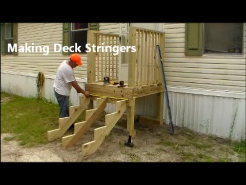 how to build outdoor stairs