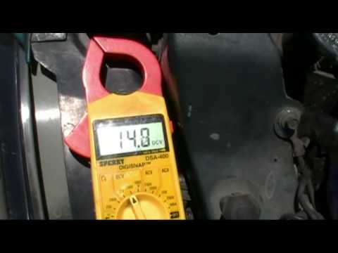 how to voltage drop test an alternator