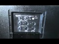 Speaker set up for a Mobile DJ using the Gemini GVX Series.