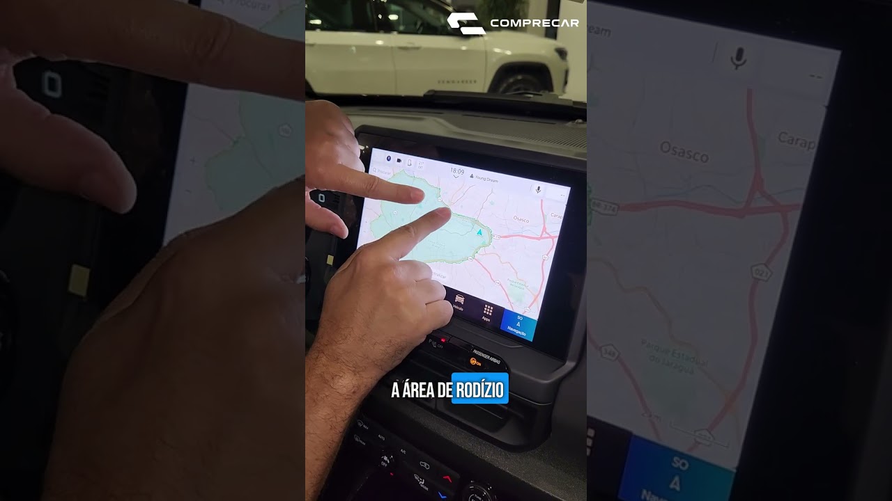 Central multimídia - Jeep Renegade 2027