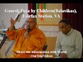 Ganesh Puja by Children at Durga Temple(Balavikas), Fairfax Station, VA, US - Picture