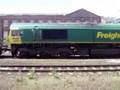 freightliner 66 at doncaster and hull trains 222