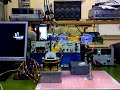 Braccio robotico meccanico in azione Braccio robotico meccanico in azione