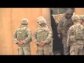 ISAF Commander checks on his troops after attacks on US Embassy & ISAF HQ