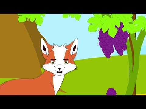 The Fox and the Grapes - Aesop's fables