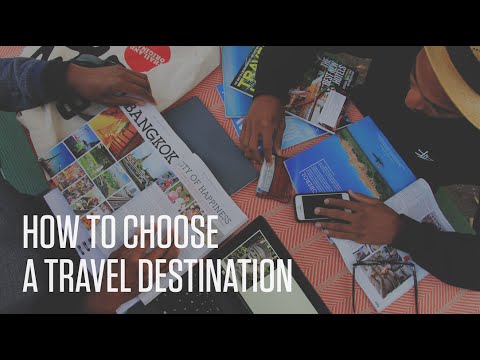how to decide where to go travelling