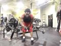 265 decline bench press for 10 reps