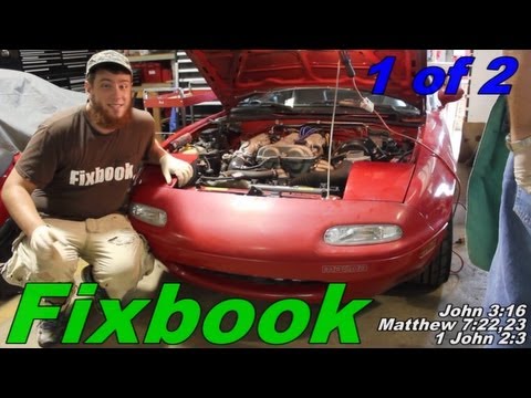 Intake Manifold Gasket Replacement Remove “How to” Mazda Miata