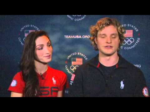 Charlie White and Meryl Davis talk about Figure Skating for the 2014 Olympics