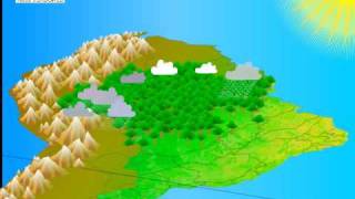 Veja como a atmosfera e os ventos abastecem o Brasil com água.