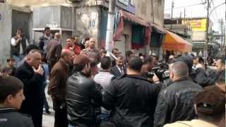 مسيرة مخيم الحسين من مسجد ابو حنيفة