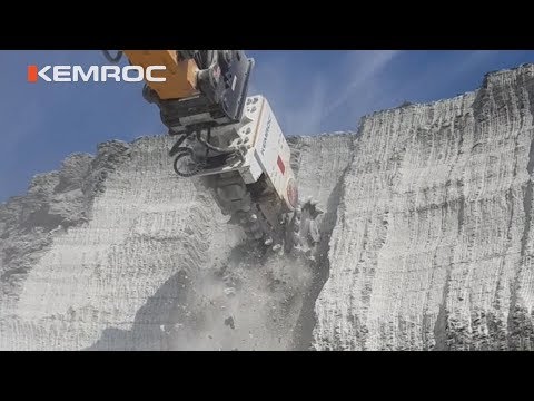 Video Youtube - Gypsum Mining Using KEMROC EK Chain Cutter