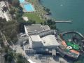Fly above Bregenz Festspiele in a Helicopter