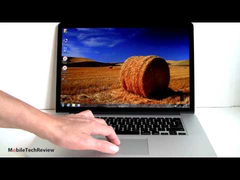 Apple MacBook Pro with Retina Display Running Windows 7