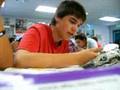 Matt messing around in 3rd block