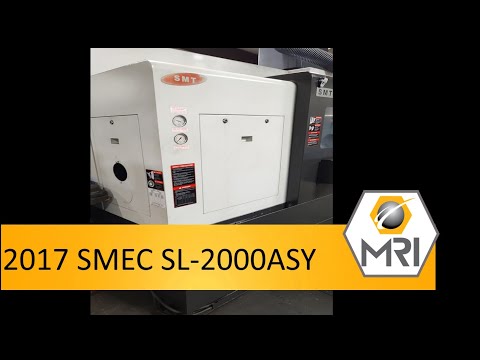 2017 SMEC SL-2000ASY CNC LATHE WITH 5-AXIS OR MORE | Machinery Resources International (1)