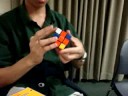 Vincent doing the Rubik's Cube
