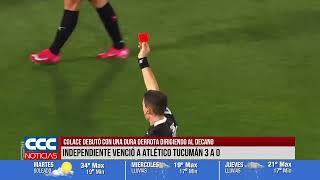 COLACE DEBUTÓ CON UNA DURA DERROTA DIRIGIENDO AL DECANO