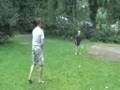 Bengt's eerste badminton ervaring.