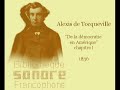 Tocqueville Démocratie en Amérique I 1